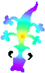 MON LEZARD ARC EN CIEL